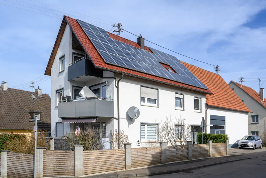 Aussenansicht Balkonseite
