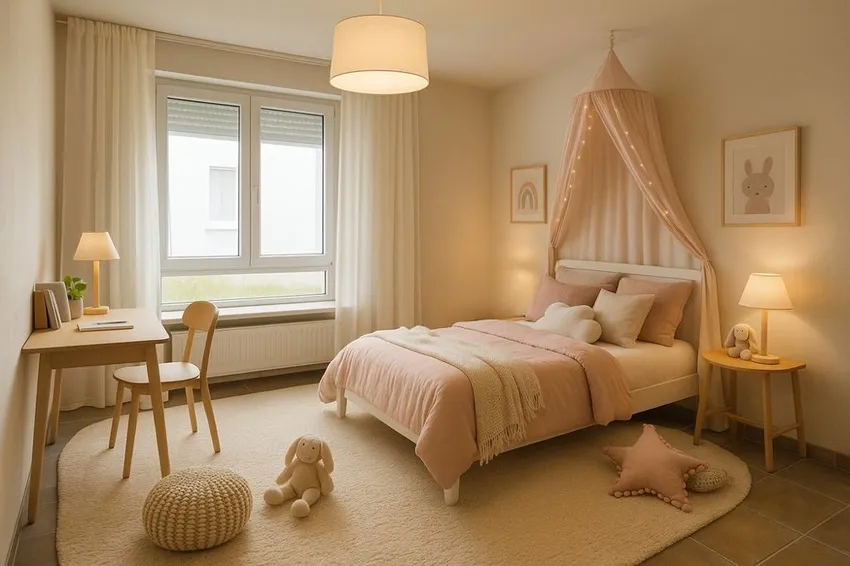 Kinder- Gästezimmer Einrichtung beispielhaft