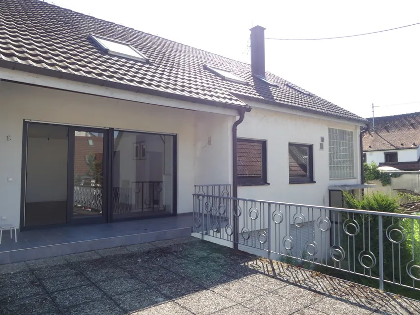 Terrasse vorne