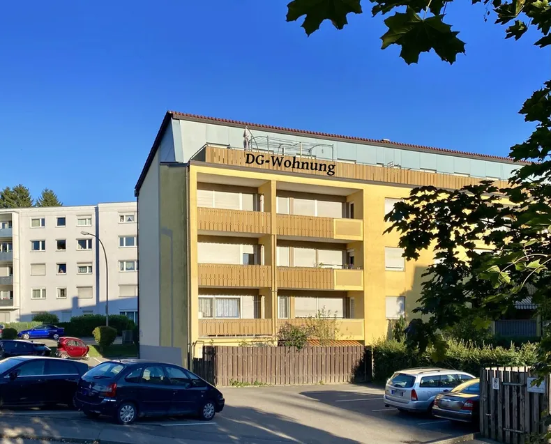 Hausansicht von Westen ...