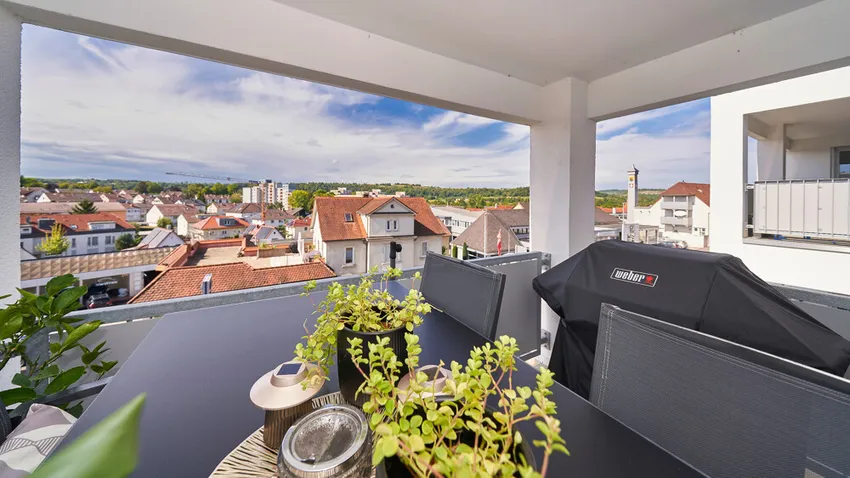 Aussicht Balkon