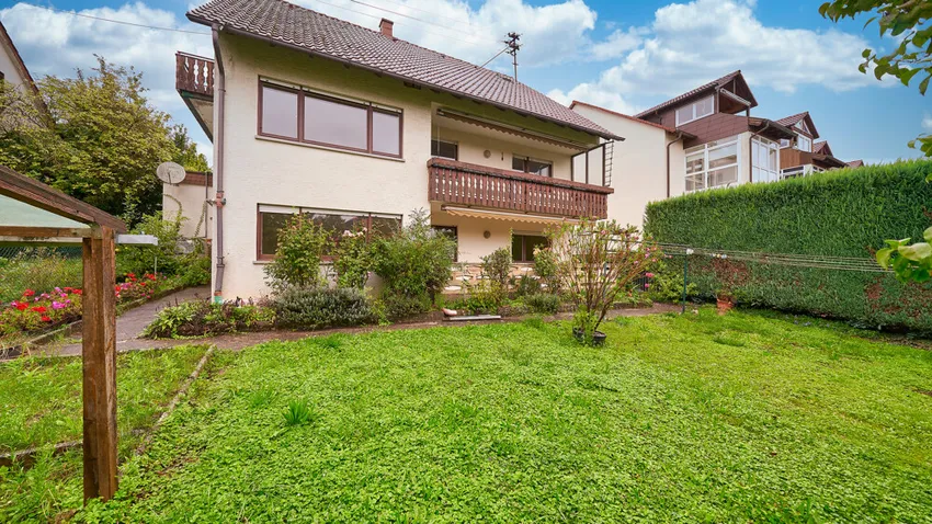 Ansicht Haus und Garten