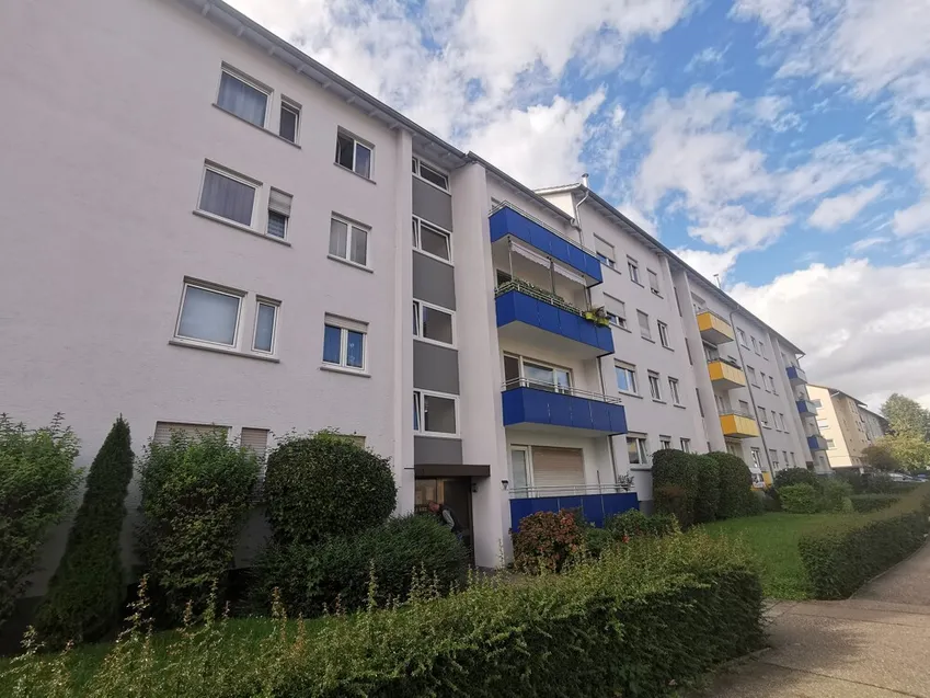 gesamte Wohnanlage