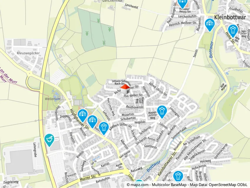 Geolyzer Kartenausschnitt