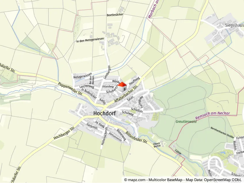 Geolyzer Kartenausschnitt