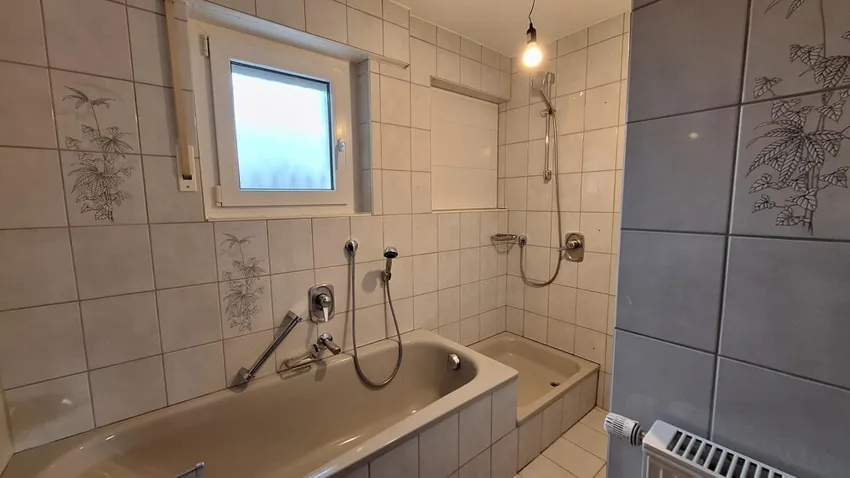 Gepflegtes Badezimmer