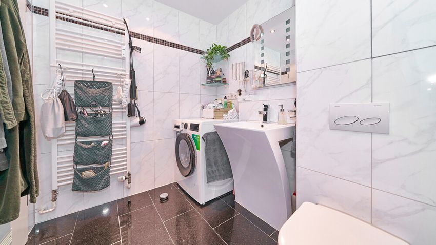 Eigener Waschplatz – kurze Wege