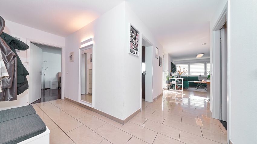 Viel Platz für Empfang & Ordnung