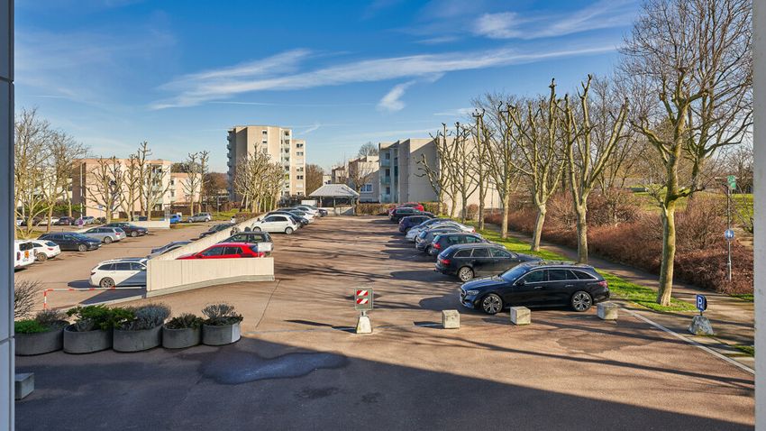 Hauseigene Parkflächen