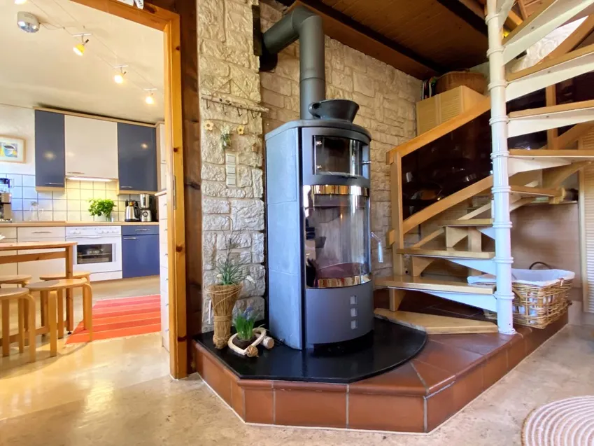 Whg. 2 im OG - Kaminofen