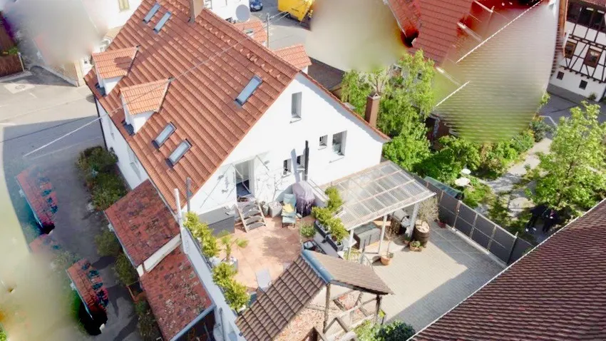 Dachterrasse Luftbild