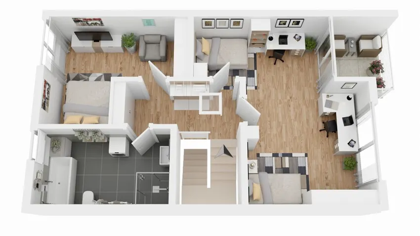 OG Möblierung beispielhaft