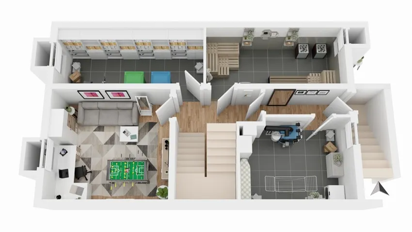 UG Möblierung beispielhaft