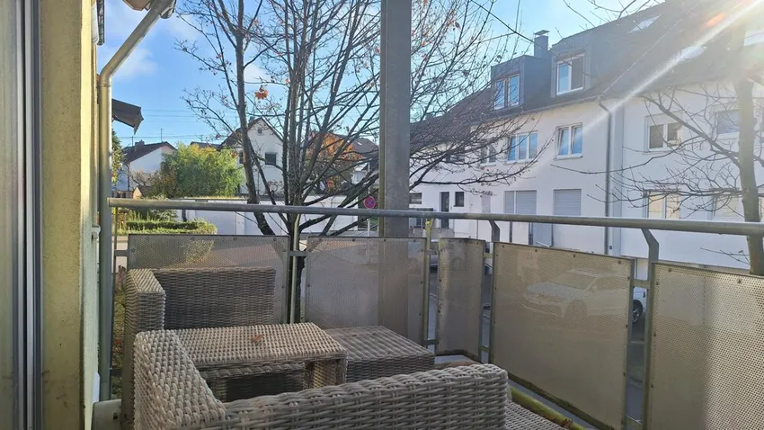 gemütlicher Balkon
