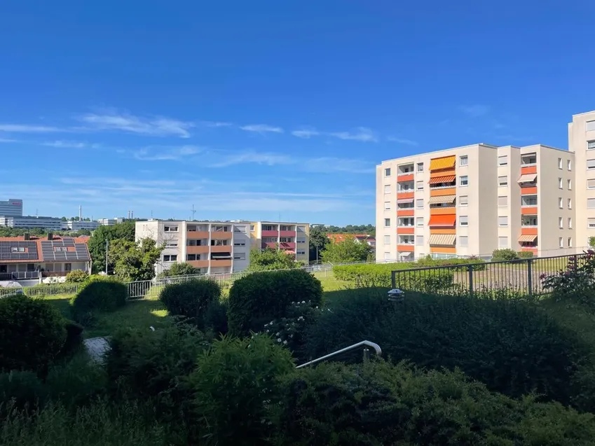 Ausblick vom Eingang