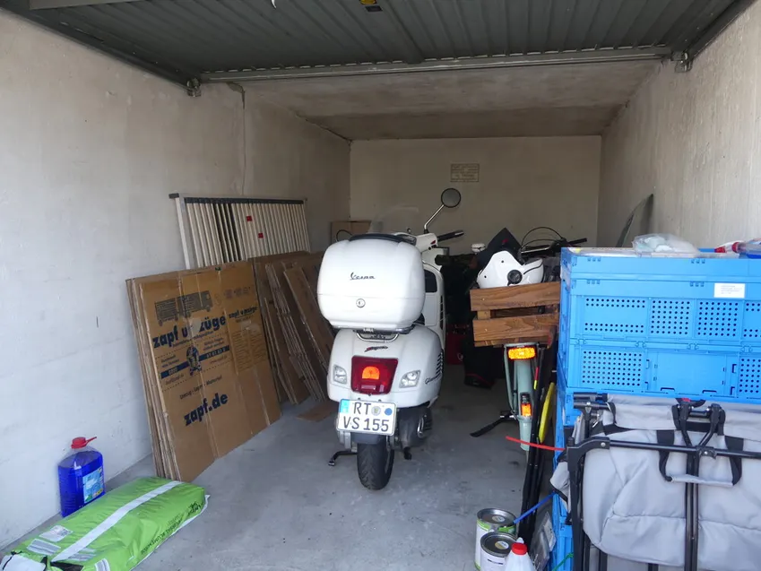 Garagenansicht innen