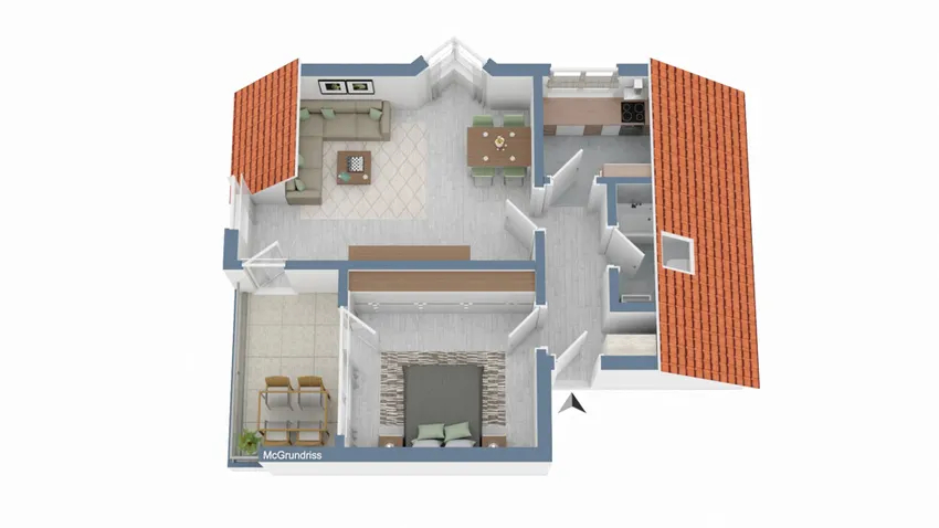 DG - 3D-Grundriss