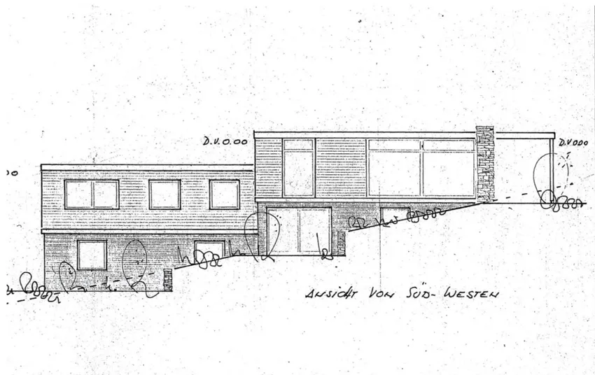 Schnitt (Süd-West)