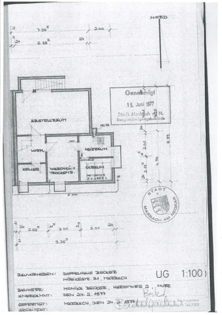 Grundriss UG