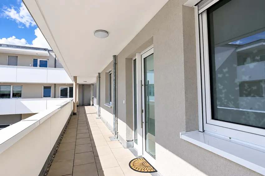 Gang zur Wohnung