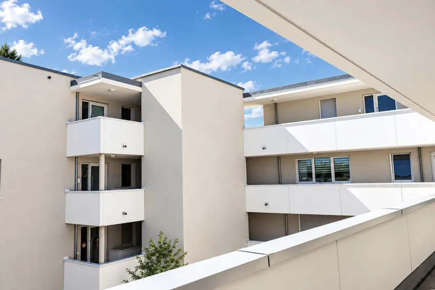 Blick von der Wohnungstür aus