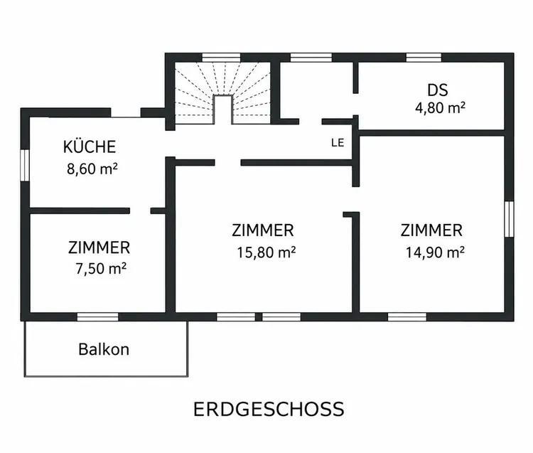 Raumaufteilung EG