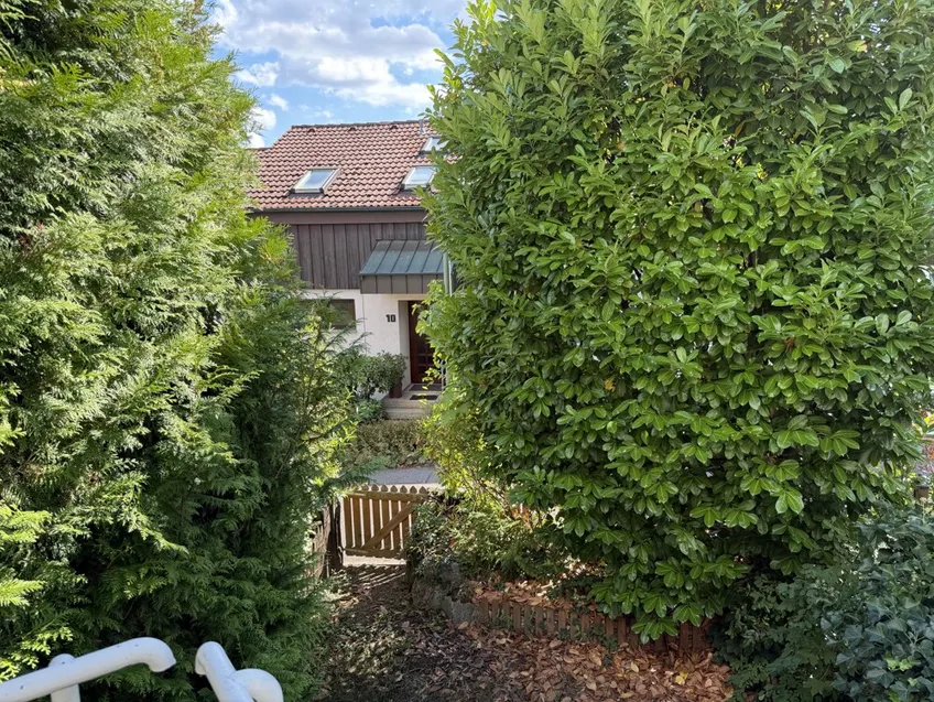 Ausblick Garten