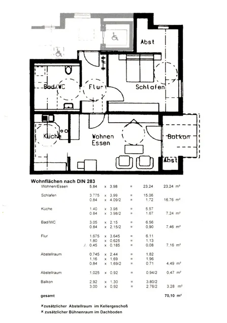 Wohnungsplan