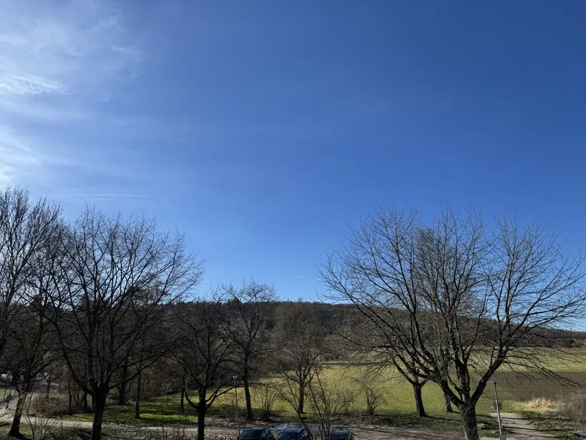 Aussicht von Balkon