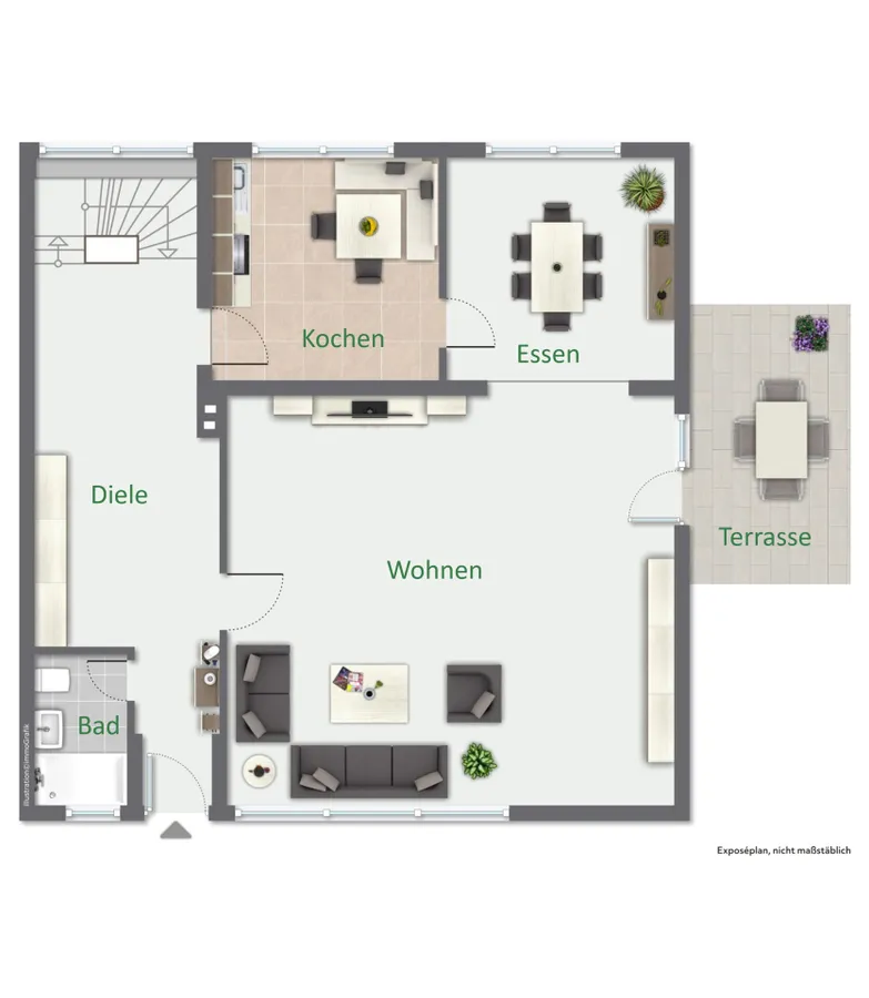 Grundriss Erdgeschoss