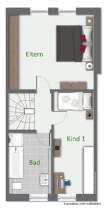 Grundriss 1. Obergeschoss