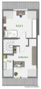Grundriss Dachgeschoss