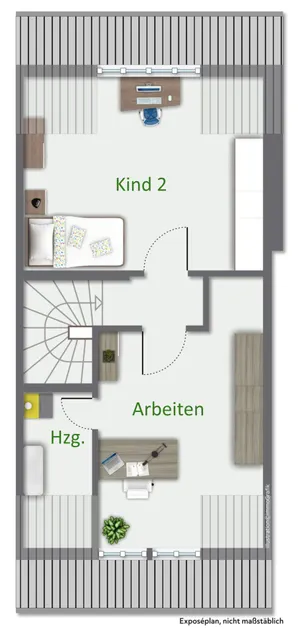 Grundriss Dachgeschoss
