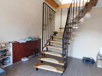 Treppe zur Maisonette DG