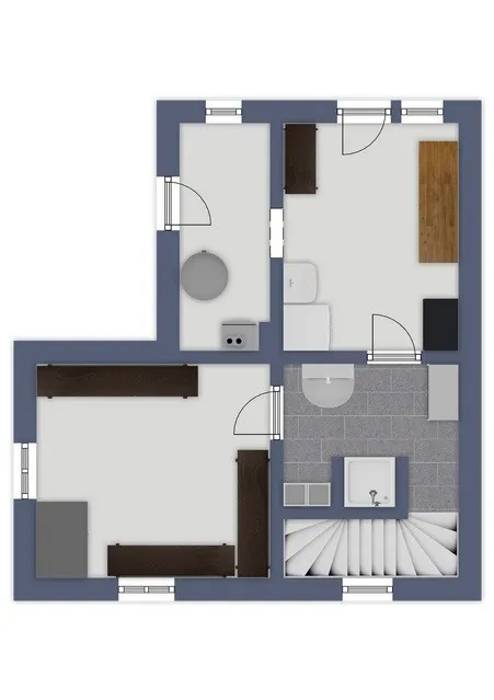 Grundriss im Kellergeschoss