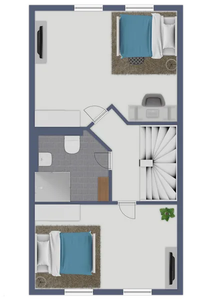 Grundriss 1. Obergeschoss