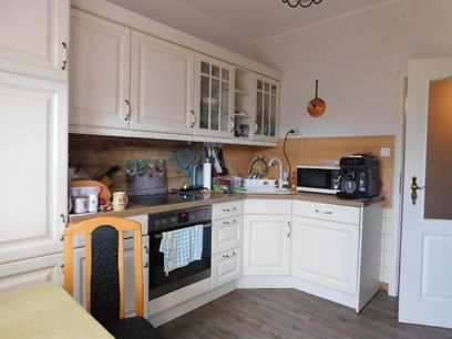 Küche im Erdgeschoss– kann für kleines Geld übernommen werden