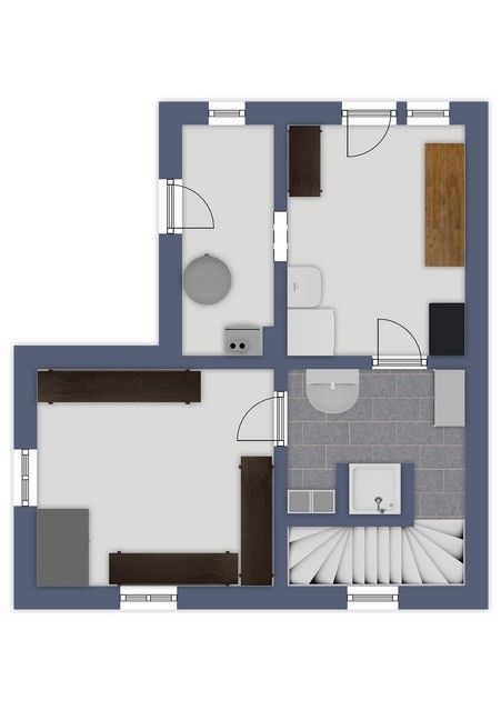 Grundriss im Kellergeschoss