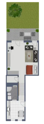 Grundriss Hobbybereich