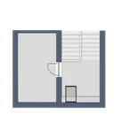 Grundriss Heizung-/Lagerraum und Empore 4. OG