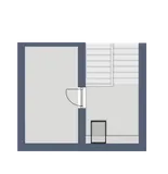 Grundriss Heizung-/Lagerraum und Empore 4. OG