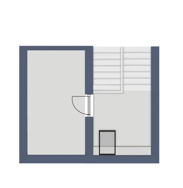 Grundriss Heizung-/Lagerraum und Empore 4. OG