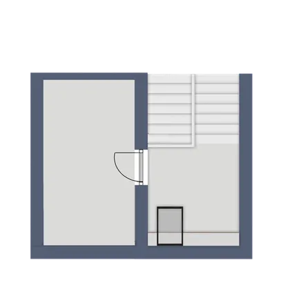 Grundriss Heizung-/Lagerraum und Empore 4. OG