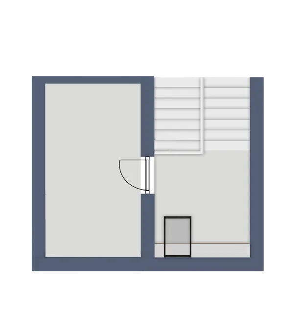 Grundriss Heizung-/Lagerraum und Empore 4. OG