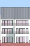 Gartenansicht Haus D