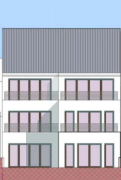 Gartenansicht Haus D