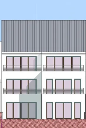 Gartenansicht Haus D