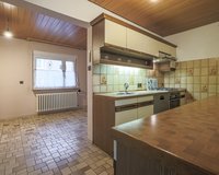 Küche und Essbereich Erdgeschoss