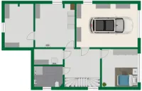 Grundriss-Skizze Souterrain