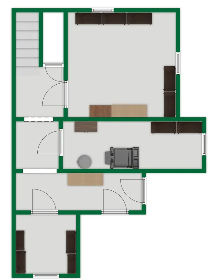 Grundriss-Skizze MFH Kellergeschoss